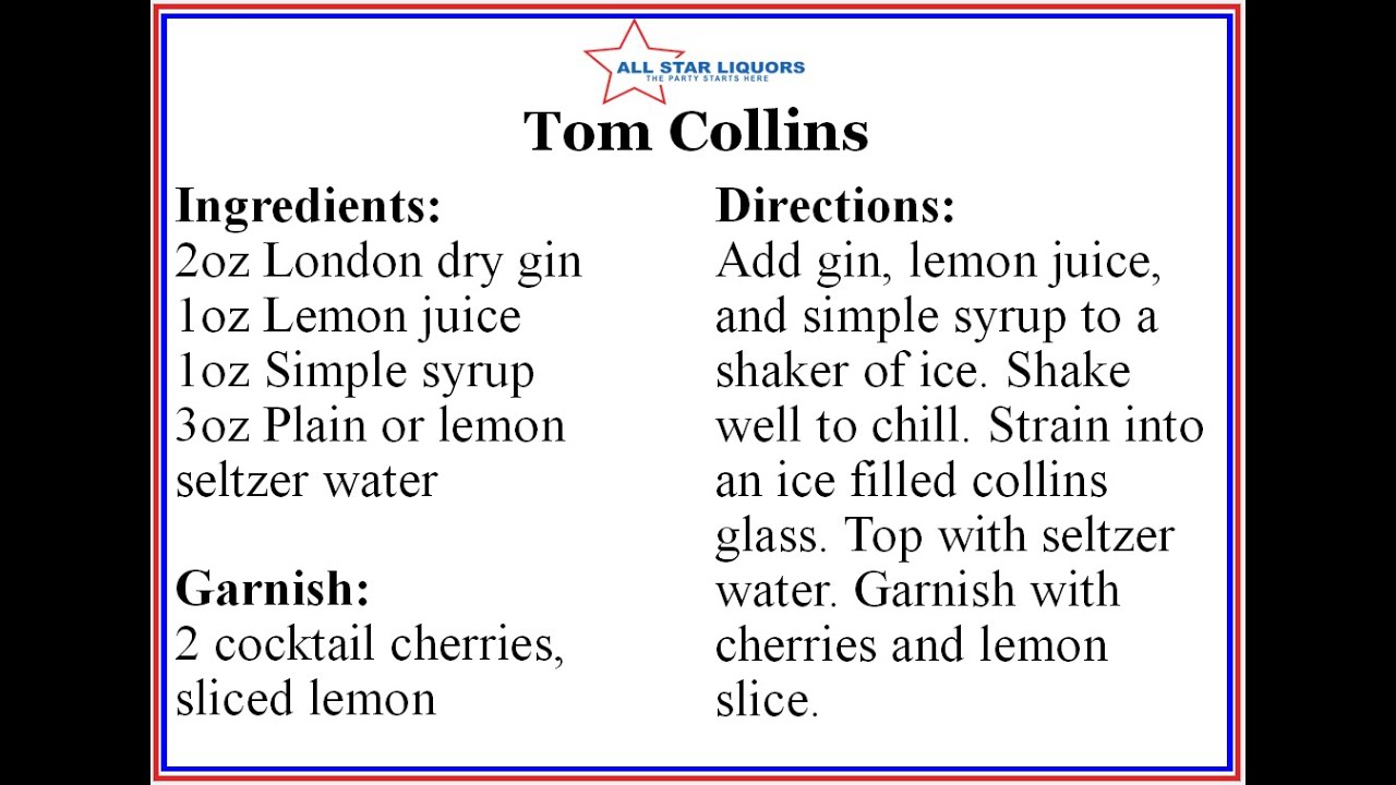 Tom Collins