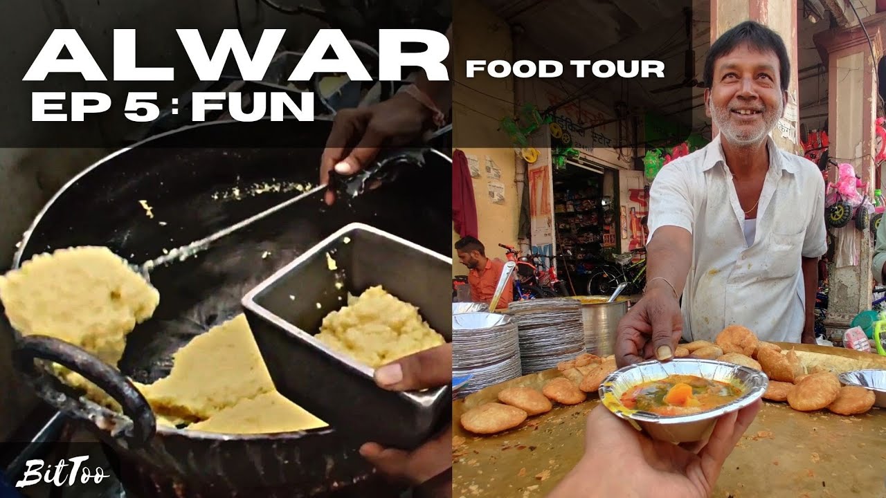Alwar Food Tour | EP 5 : FUN | India's best Milkcake | Aloo Kadi Kachori