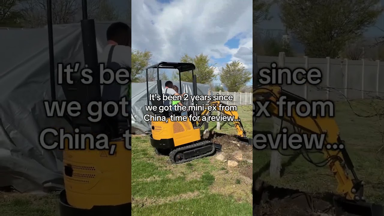 Mini-excavator from China, is it worth it?