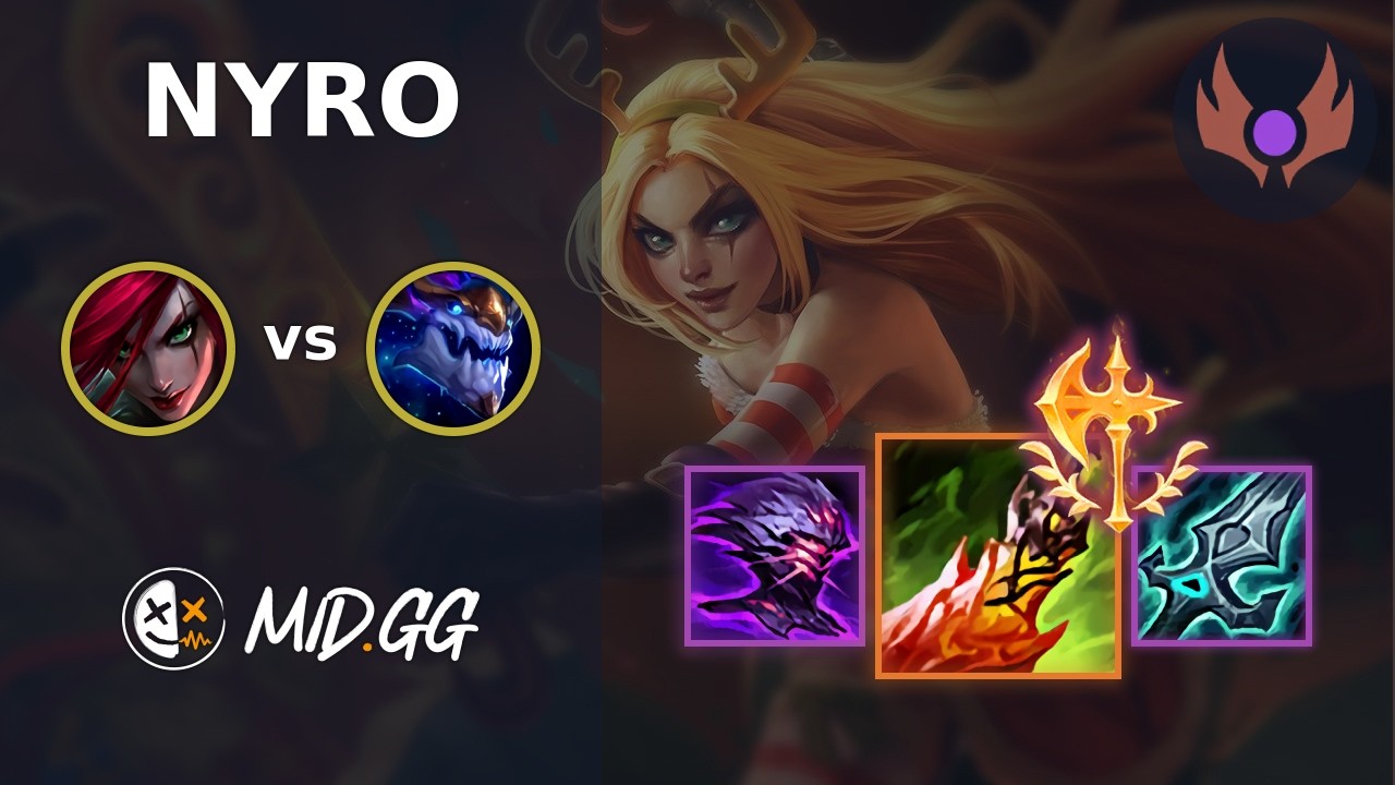 MID.GG: [ Nyro ] Katarina MID vs Aurelion Sol | EUW MASTER | LOL Season 2026