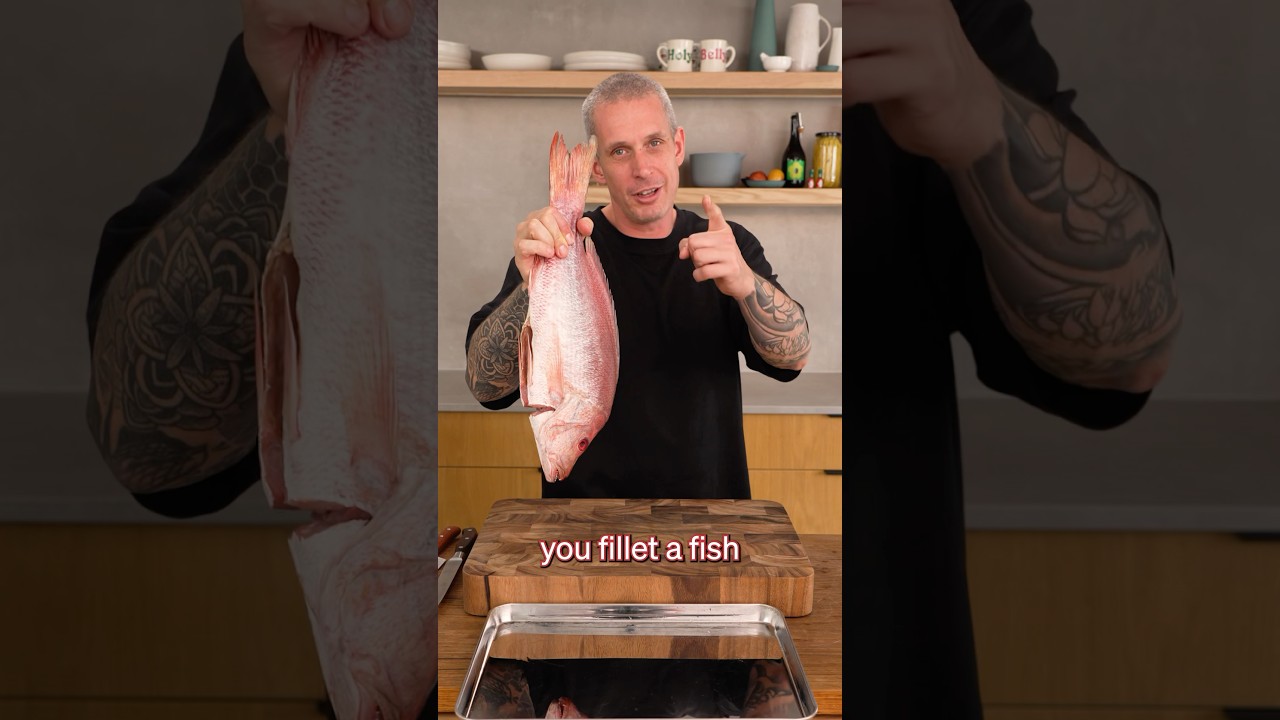 This is how I fillet fish 🐟