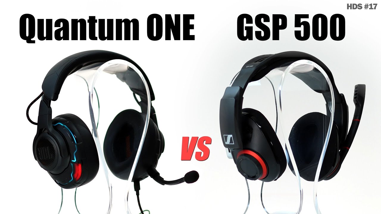 $250 - JBL Quantum ONE vs $192 - Sennheiser GSP 500 / Sound Comparison