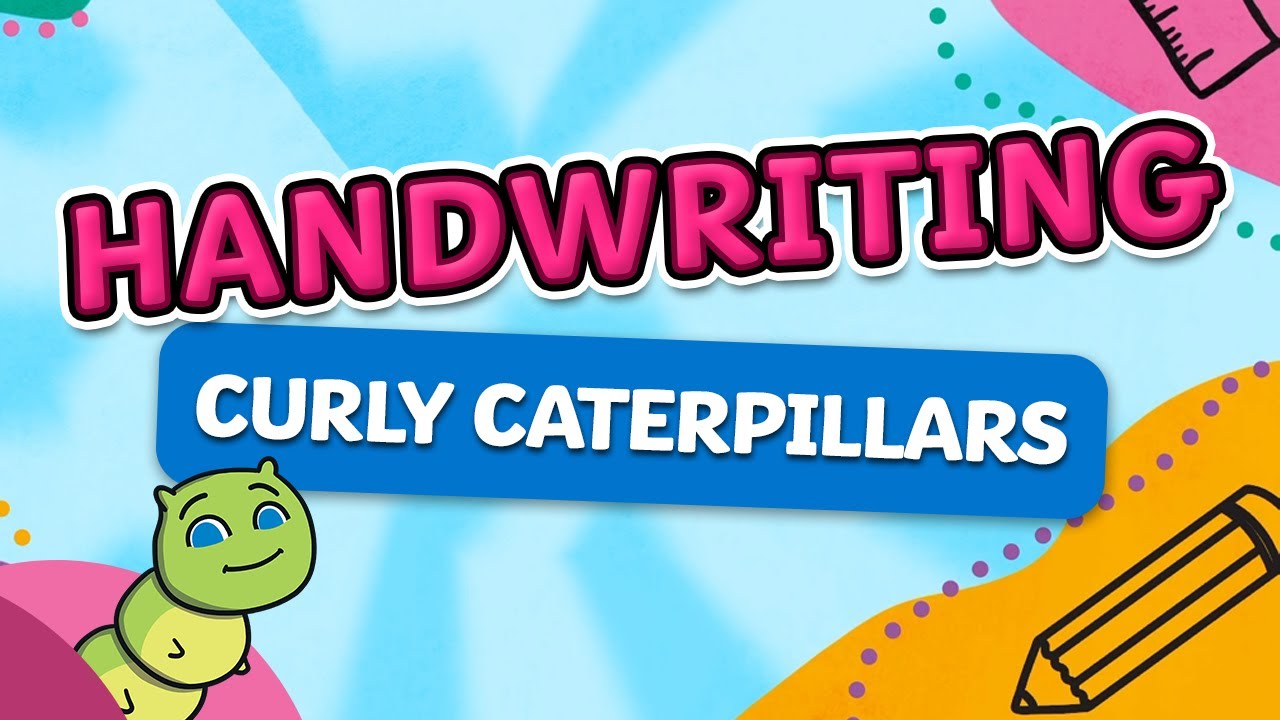 Curly Caterpillars | Handwriting Guide Twinkl