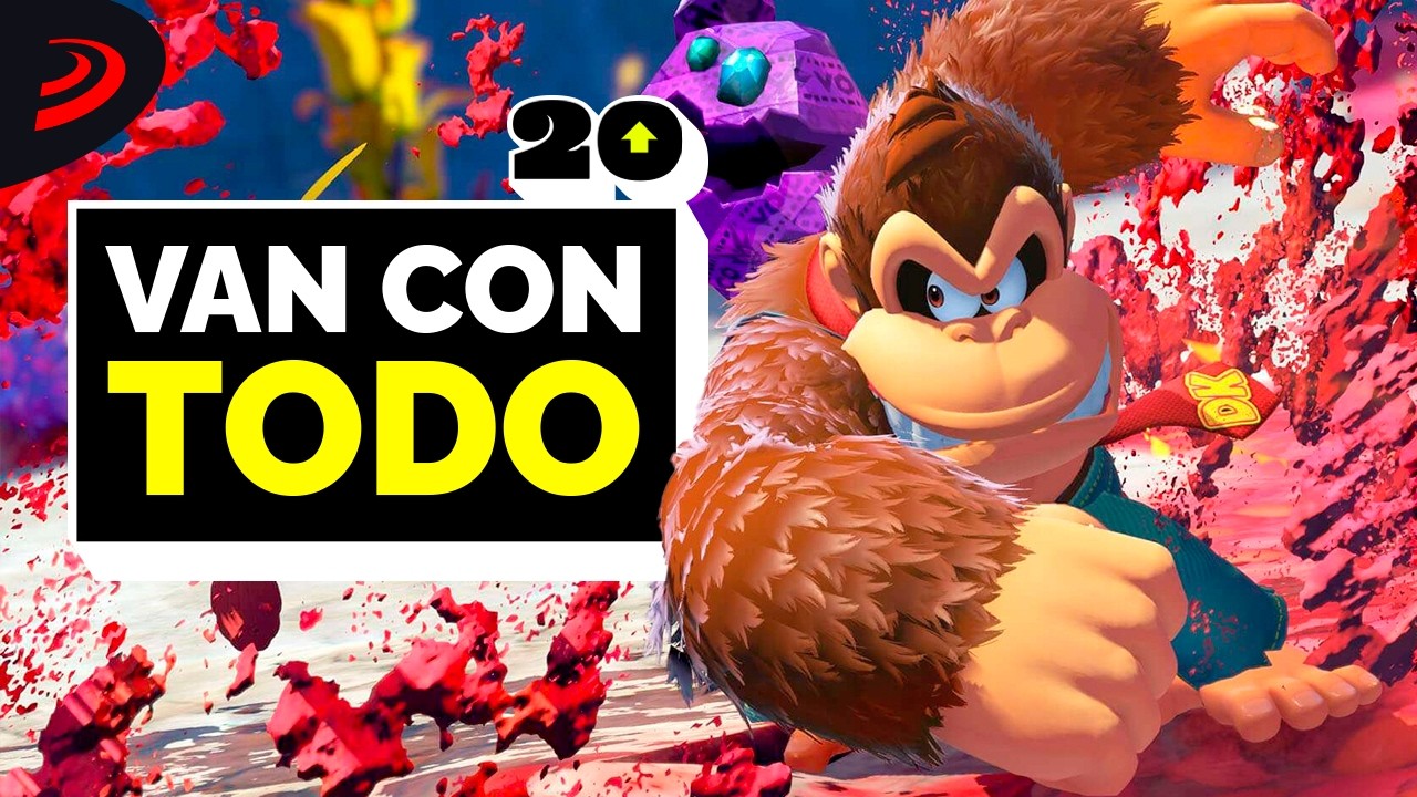 Los 20 MEJORES JUEGOS de SWITCH 2 que salen en 2025