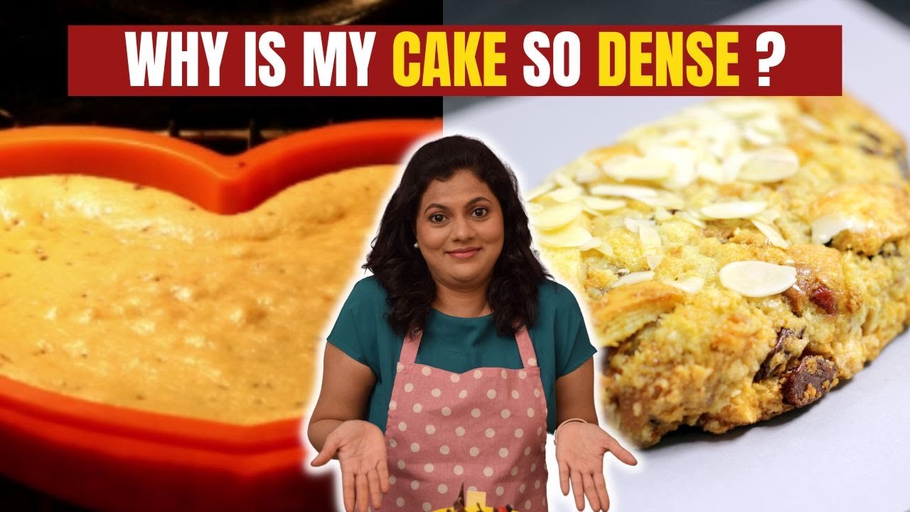 Why is Your Cake So Dense? 5 Tips for Fluffier Cakes !