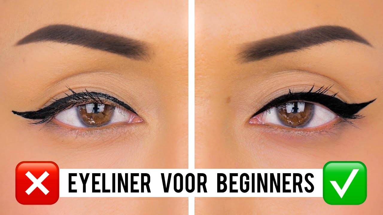 EYELINER VOOR BEGINNERS TIPS Makkelijk en snel eyeliner aanbrengen! ShelingBeauty