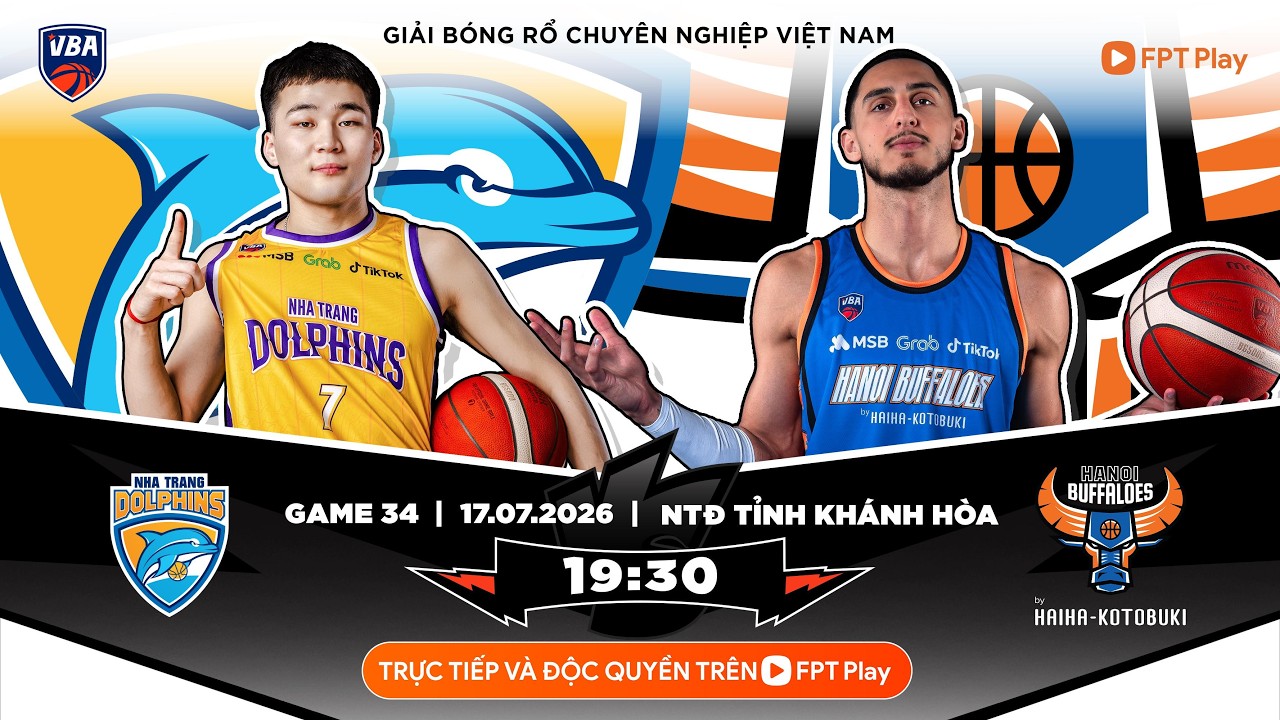 VBA 2026 - GAME 34: Nha Trang Dolphins vs Hanoi Buffaloes by HAIHA-KOTOBUKI l 17/07