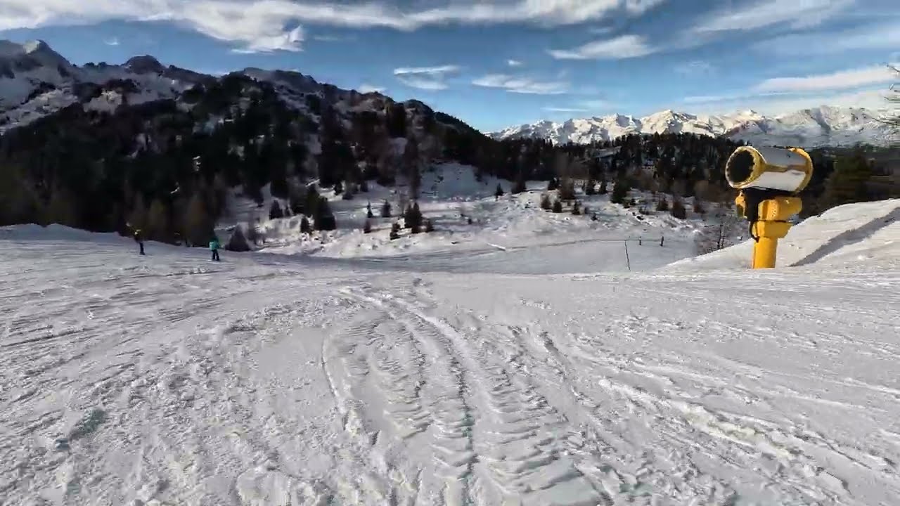 Folgarida - Marilleva w Val di Sole: trasa 11-niebieska i 19-niebieska