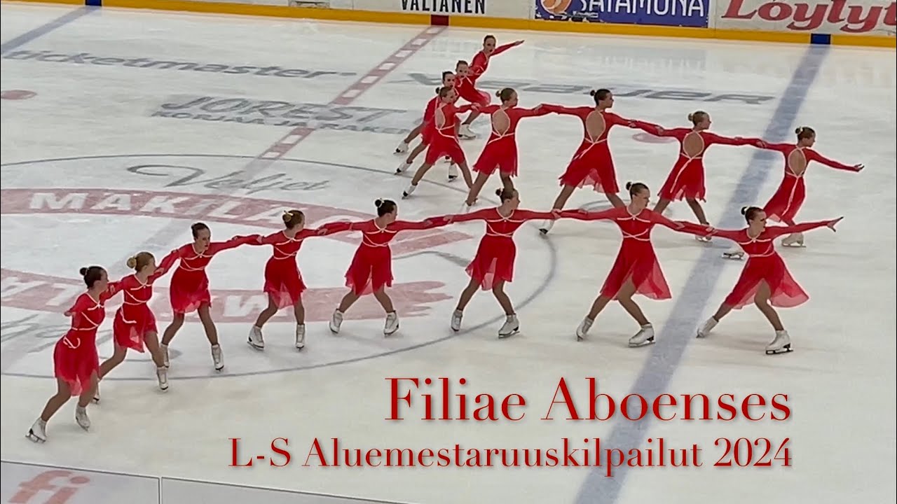 Filiae Aboenses - L-S Aluemestaruuskilpailut 2024 - Muodostelmaluistelu