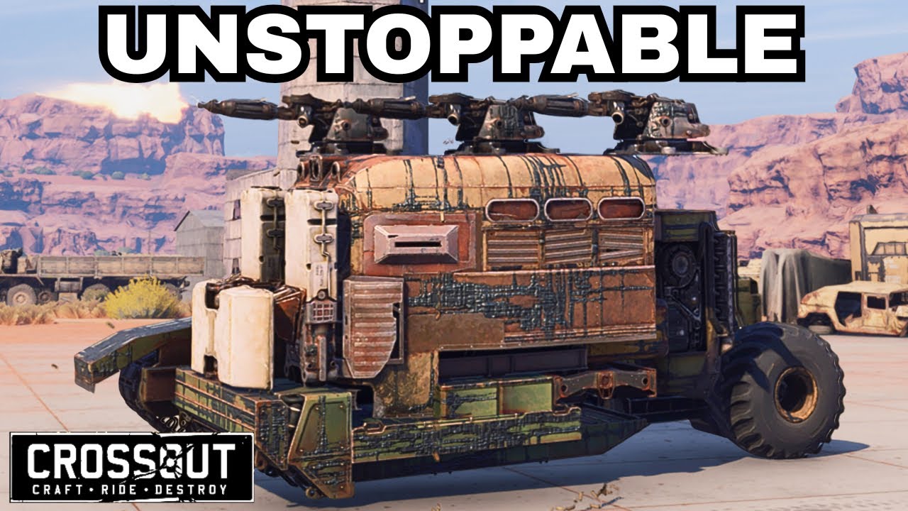 Новая секретная мета-техника Crossout кажется слишком мощной.