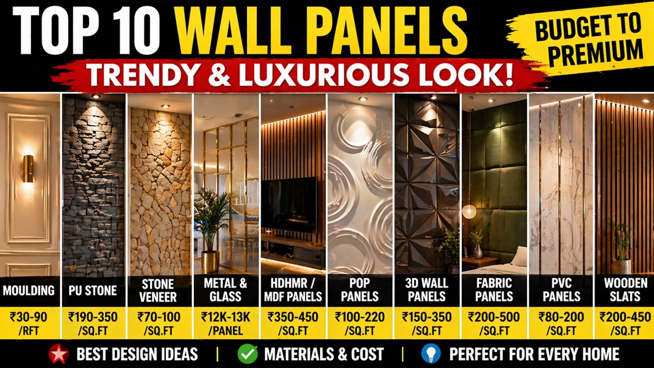Stylish Wall Paneling Ideas You&rsquo;ll Love in 2025!