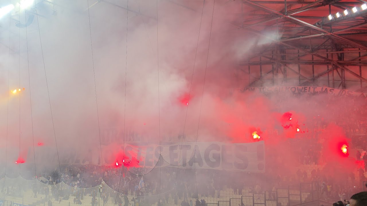 OM - AS MONACO : Le Vélodrome explose dès l’entrée des joueurs 💥🔥