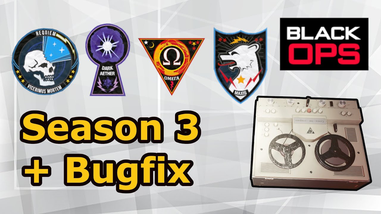 COD Zombie: Season 3 alle geheimdaten [x48] + Bugfix (Black Ops Cold War)