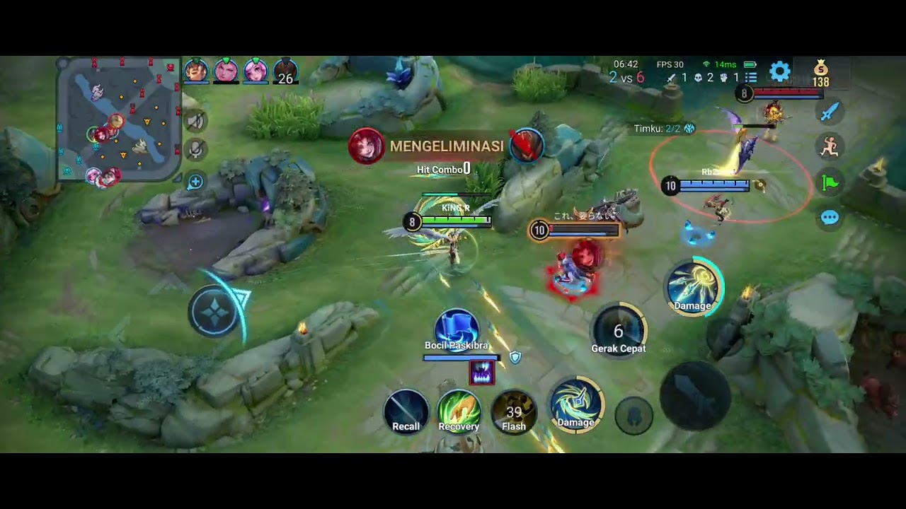 HOK,DAPET JUNGLER & FARMLANE YANG ANOM4LI!! SABAR INI UJIAN !!