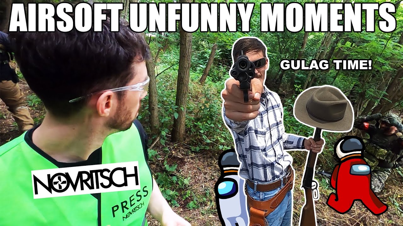 Airsoft Unfunny Moments 16 - Novritsch Sends Me To The GULAG IRL + Factory Sus Imposters!