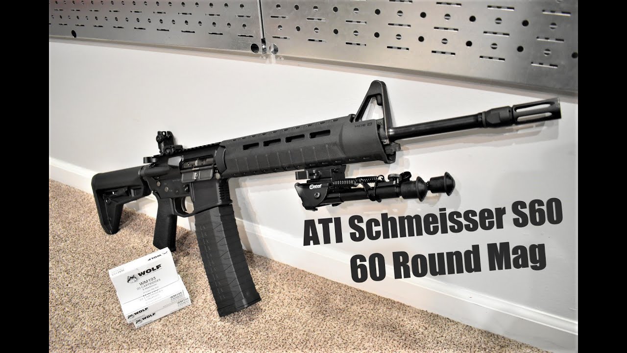 ATI Schmeisser S60 AR-15 60 Round Magazine Review!