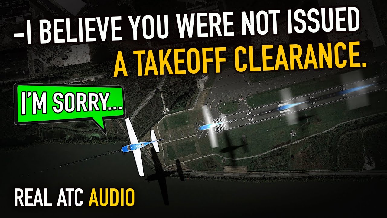 Pilot TOOK OFF Without Clearance at Philadelphia International. REAL ATC