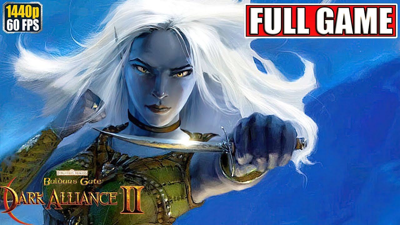 Baldur's Gate Dark Alliance 2 Gameplay Walkthrough [Full Game PC - All Cutscenes Longplay] No Commen