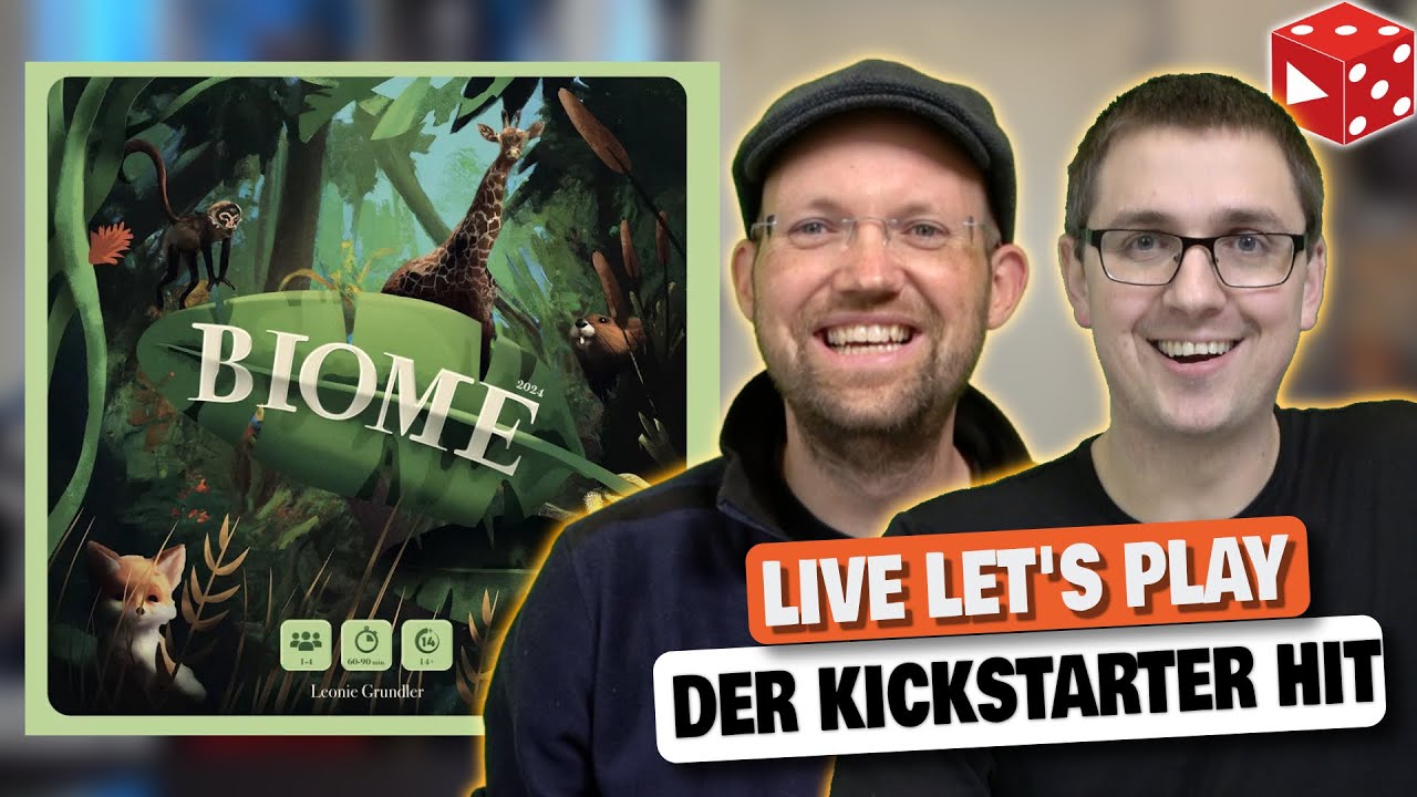Biome (Advanced +Bountiful Mini Expansion) - Live Let's Play mit Flo & Ben