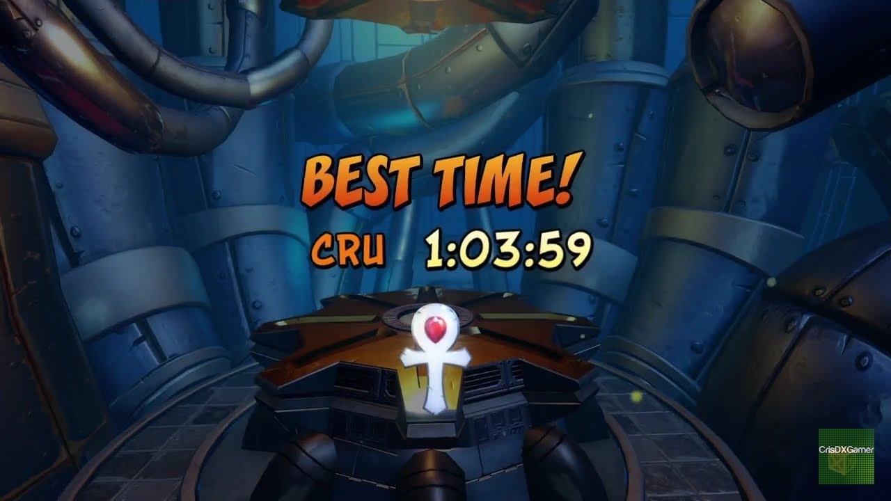 Crash Bandicoot 2 Night Fight Platinum Relic [1:03:59] NST