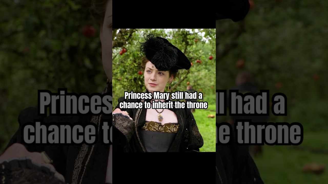 Princess Mary still had a chance to inherit the throne.#shorts #shortvideo #series #thetudors