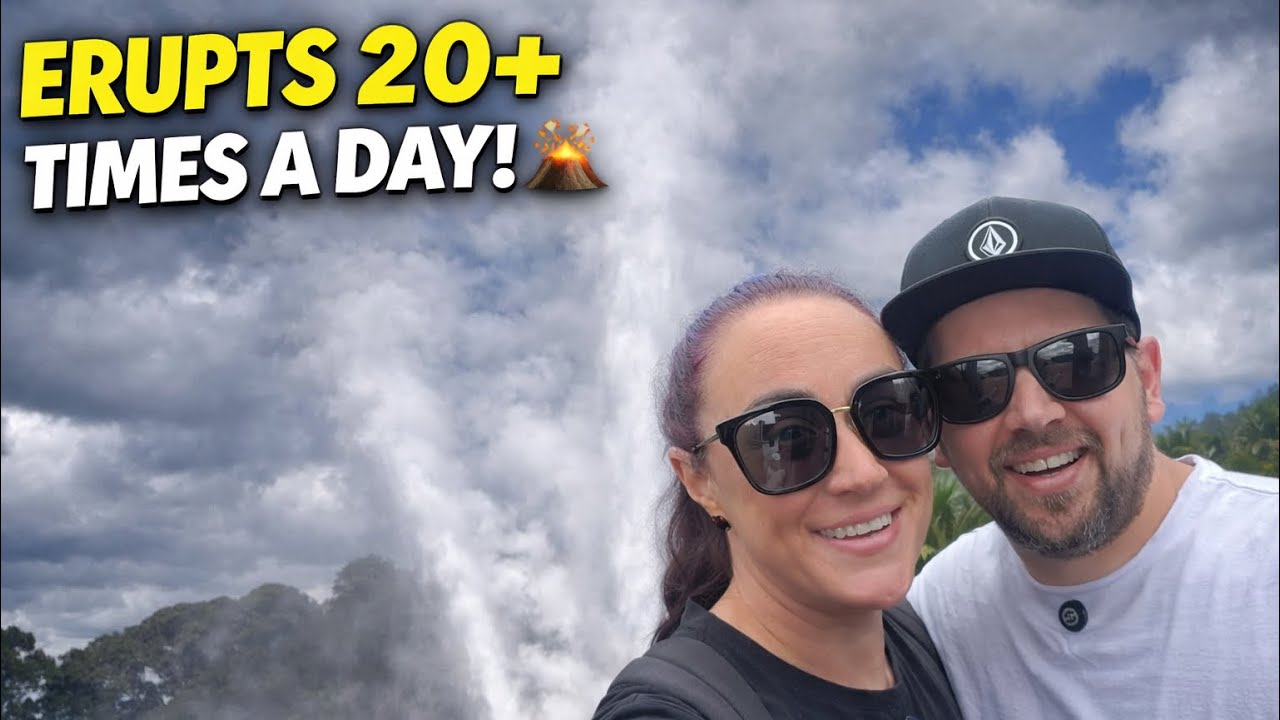 Aussies Visit Rotorua’s Famous Te Puia Geyser  and Māori Cultural Experience New Zealand 