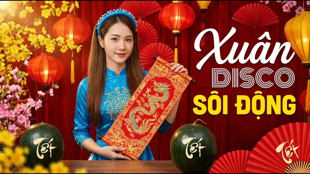 Ước Nguyện Đầu Xuân - Liên Khúc Nhạc Xuân Disco Remix 2026 – Không Khí Tết Sôi Động Tưng Bừng