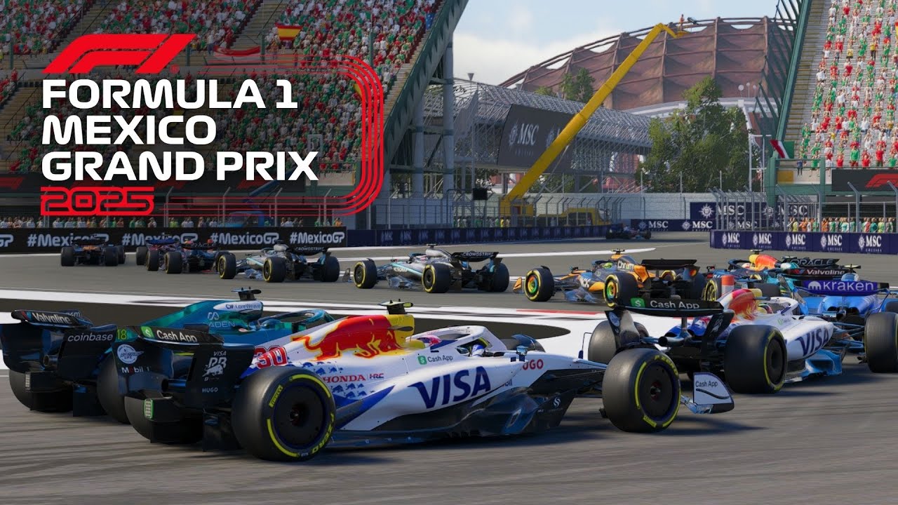 F1 2025 Mexico Grand Prix Prediction Race on the F1 Game 🇲🇽