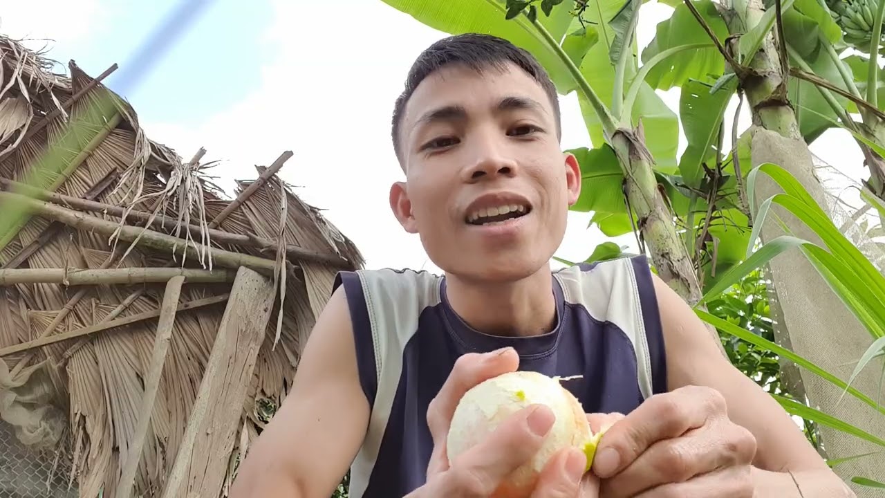 Về quê ăn tết cuộc sống ở nông thôn nhà em tuấn có gì????