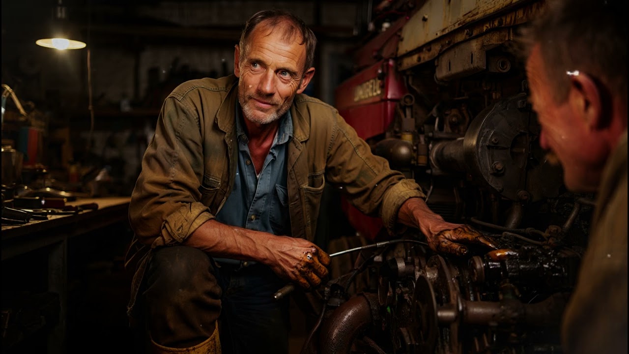 The Large Combine Was Written Off as Scrap — The Farmer Saw a Second Chance
