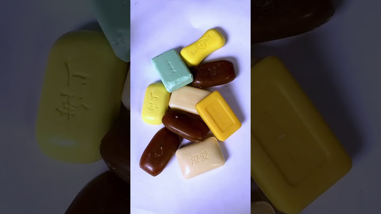 Smooth Motion Soap Cutting ASMR | Clean Sound Experience