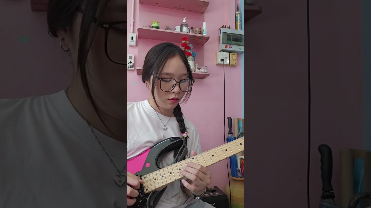 Angel of Darkness - Andy James Guitar cover by YOK.🎸#guitarhero #ฟีด #cover #andyjames #guitarsolo 