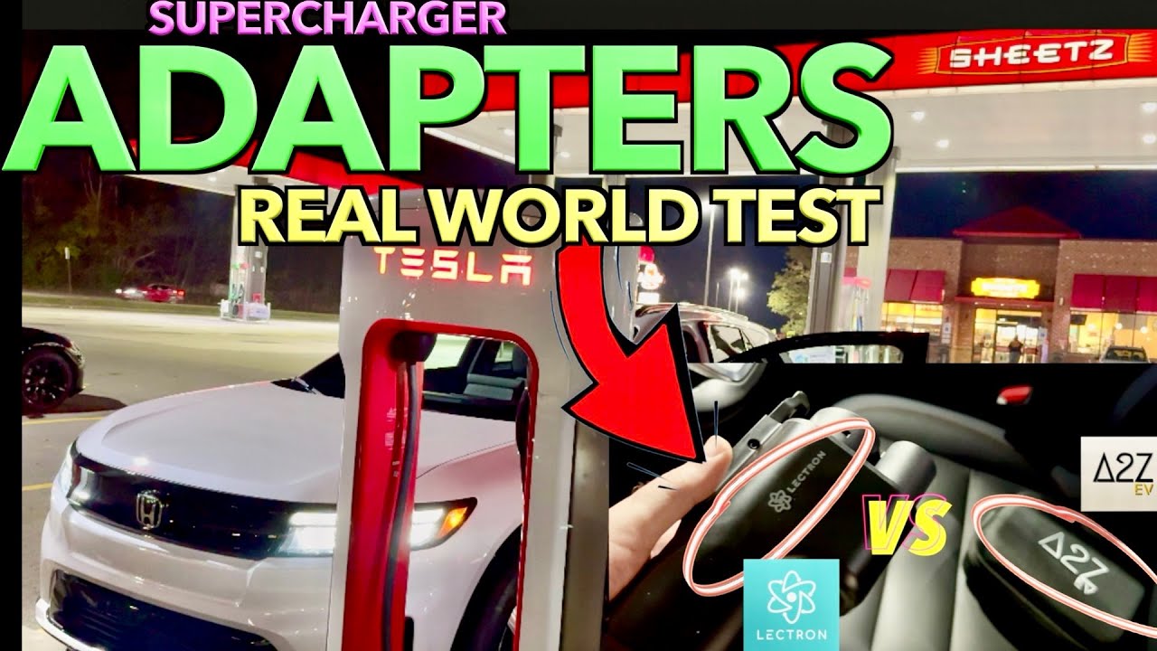 Which Tesla Supercharger Adapter Is Better? Lectron Vortex vs A2Z EV Typhoon Pro