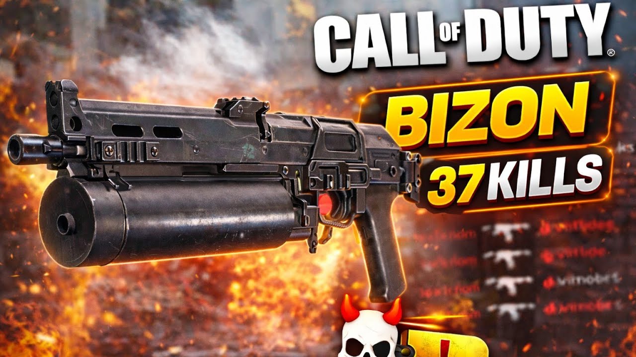PARTIDA SALVAJE con la BIZON 🔥 37 BAJAS