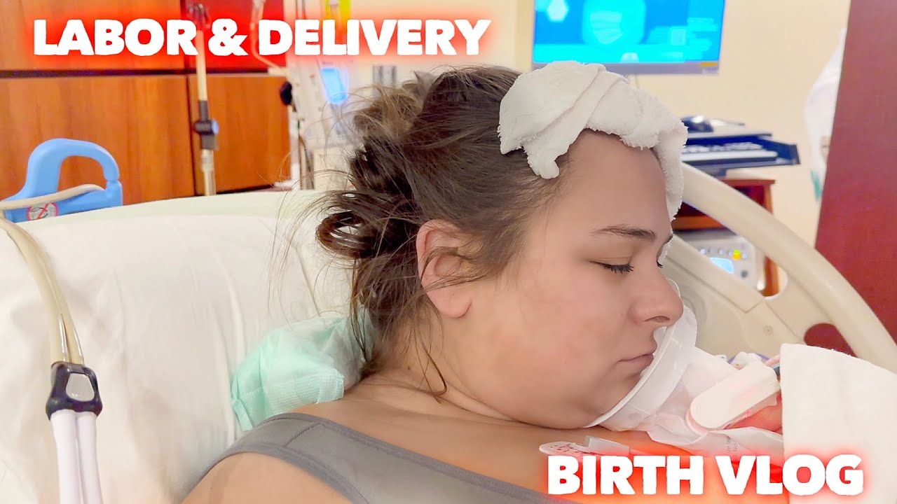 KAYLA'S BIRTH VLOG | INDUCED AT 39 WEEKS | Family 5 Vlogs