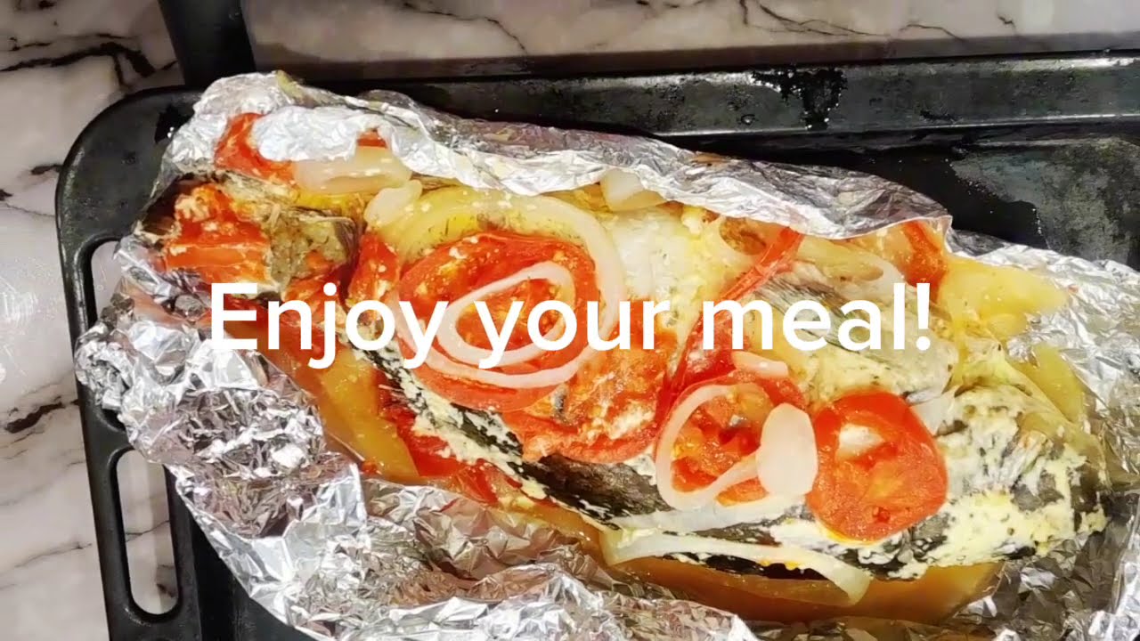 Tender and Juicy Baked Carp