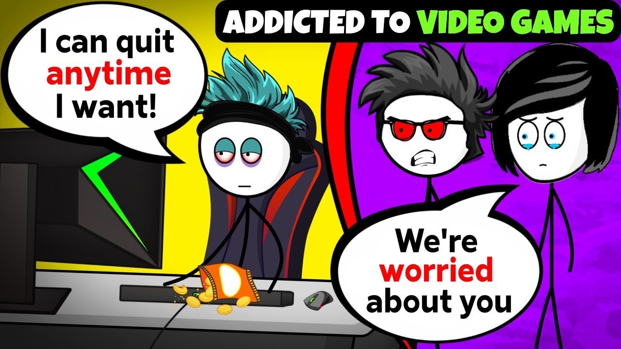 When Gamers Are Addicted to Video Games