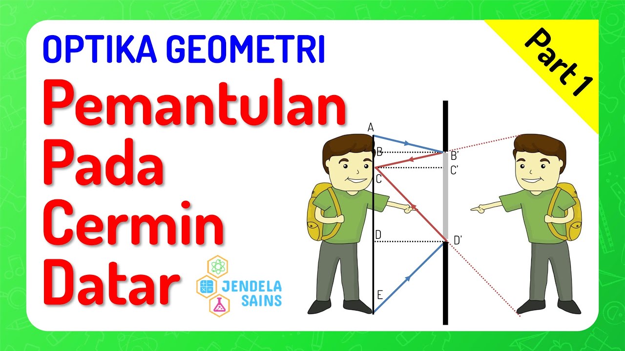 Optika Geometri • Part 1: Pemantulan Cahaya Pada Cermin Datar