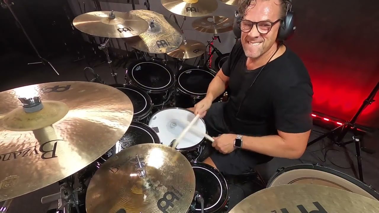 Thomas Lang recording Jacek Kieller's 