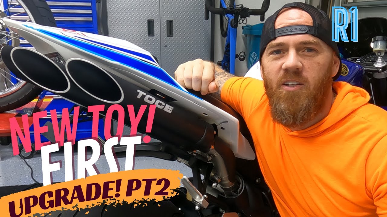 New Toy! First Upgrade! | 2010 R1 Toce Exhaust! Pt 2