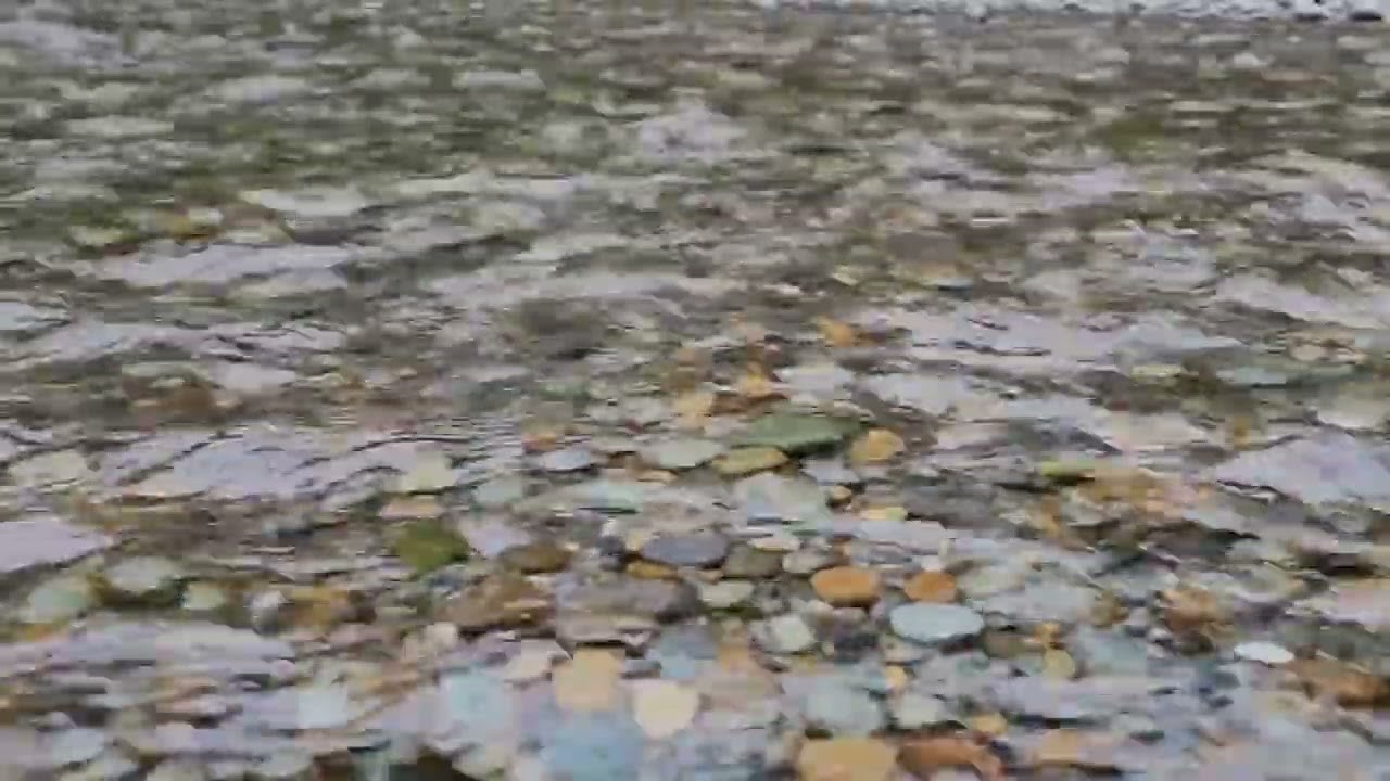 Peaceful Flowing River Sounds from Nature for Sleep & Relaxation | Natural Water Ambience