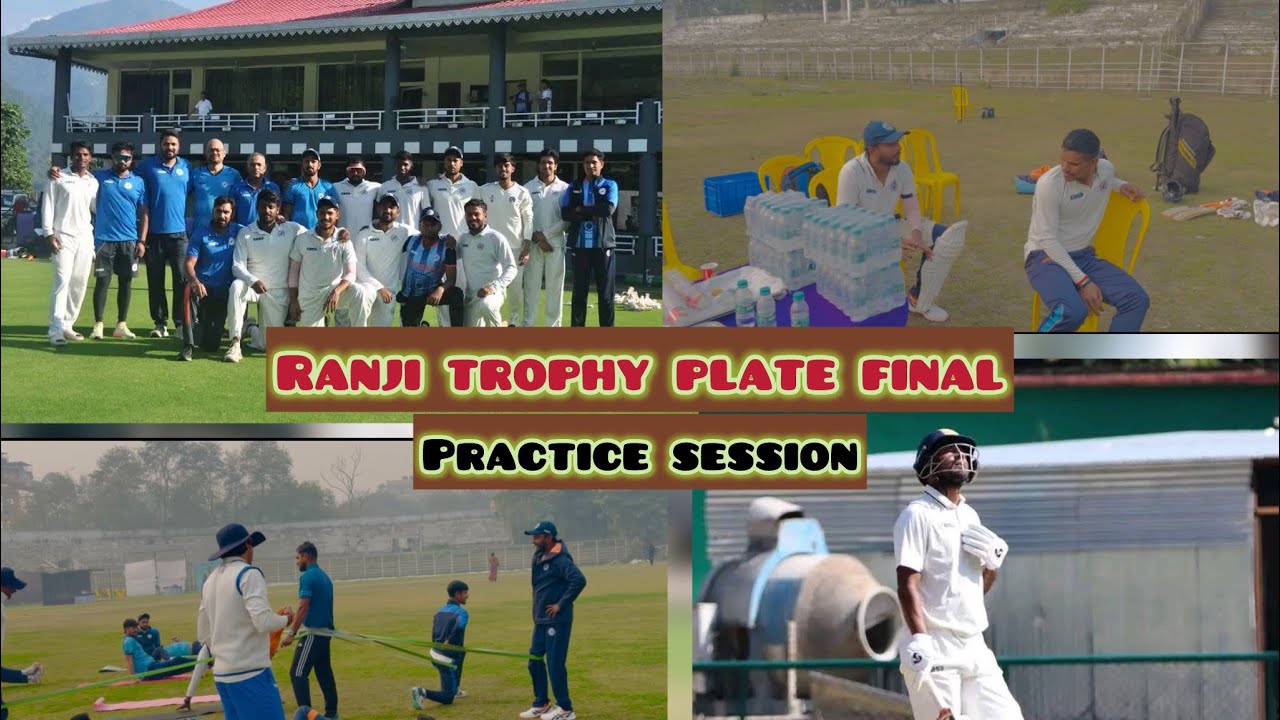 Ranji trophy plate finals 2025-26 OUR team preparations #cricketlife #ranjitrophy2025 