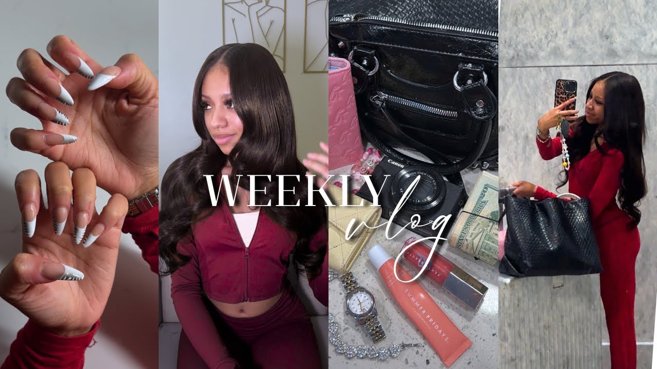 Weekly vlog: GIRLS TRIP PREP&hellip;maintenance week + clothing hauls + PACK & PREP....