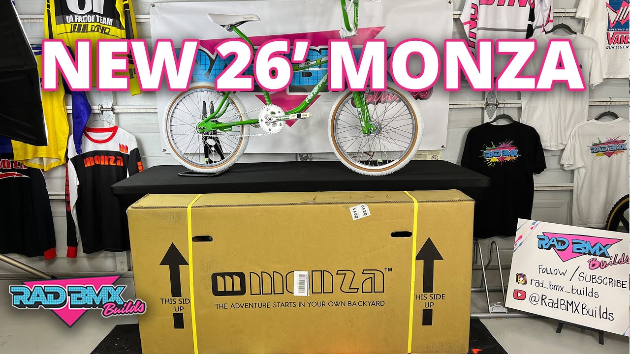 NEW 26' MONZA BMX WHITE AND GOLD | LIMITED BMX
