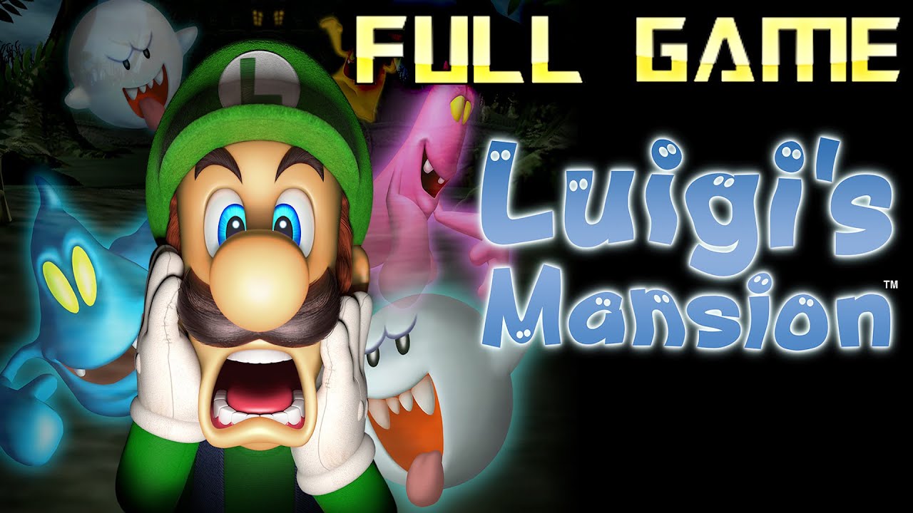 Luigi's Mansion | 4K Full Game Walkthrough | No Commentary