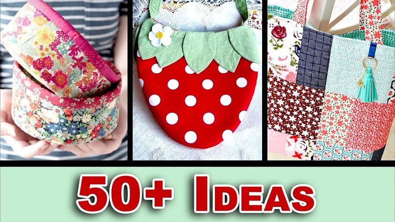 100 Small Sewing Project Ideas for When You are Bored