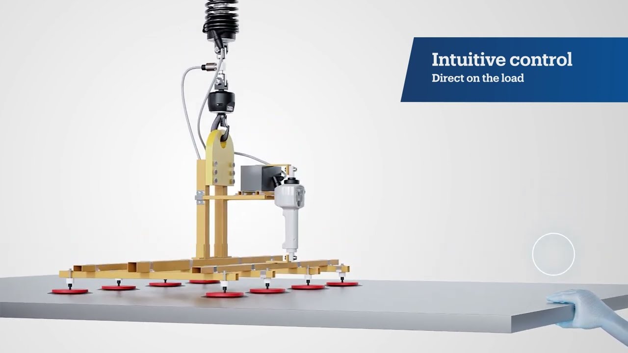 Use the Demag DCBS Electric Balancer to Lift, Float, and Position Loads Intuitively