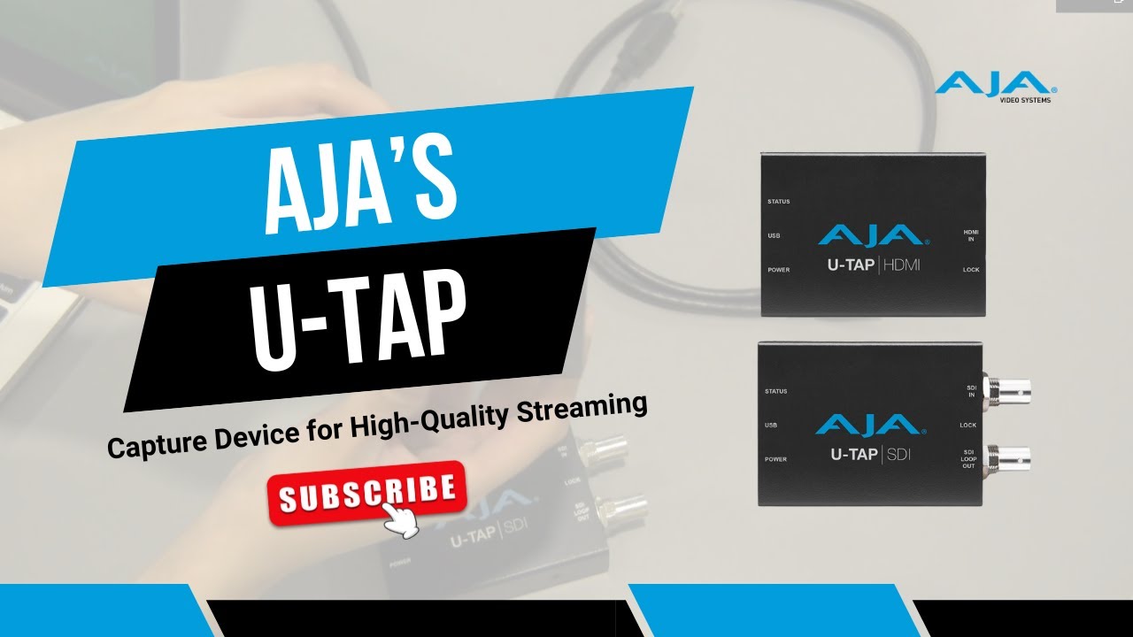 U-TAP | Capture Device for High-Quality Streaming