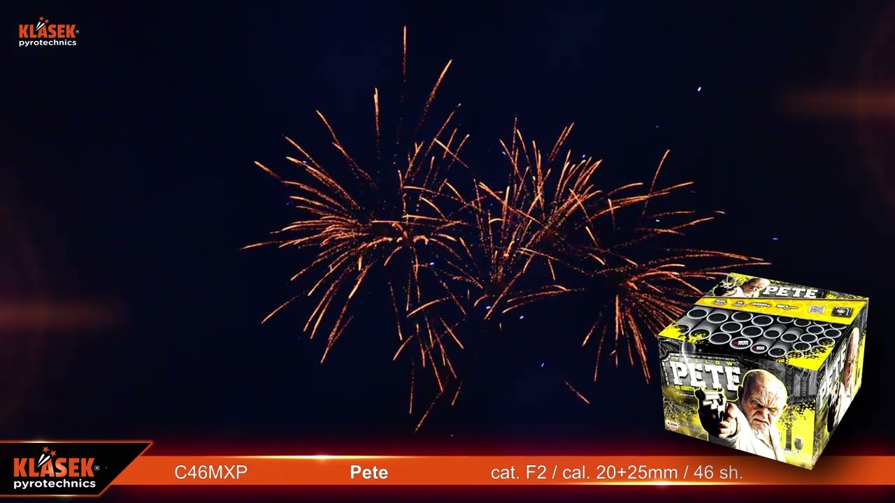 C46MXP  Pete | Klasek pyrotechnics