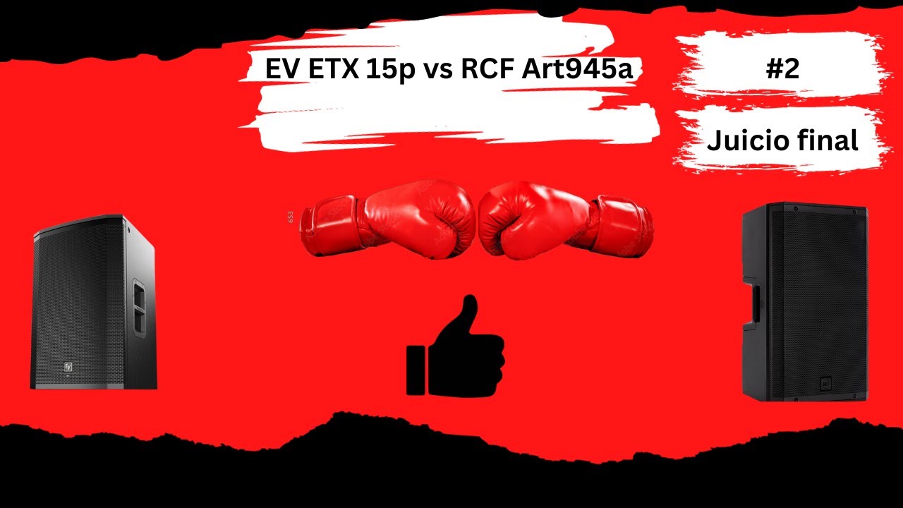 comparacion EV ETX 15p vs RCF 945a #2